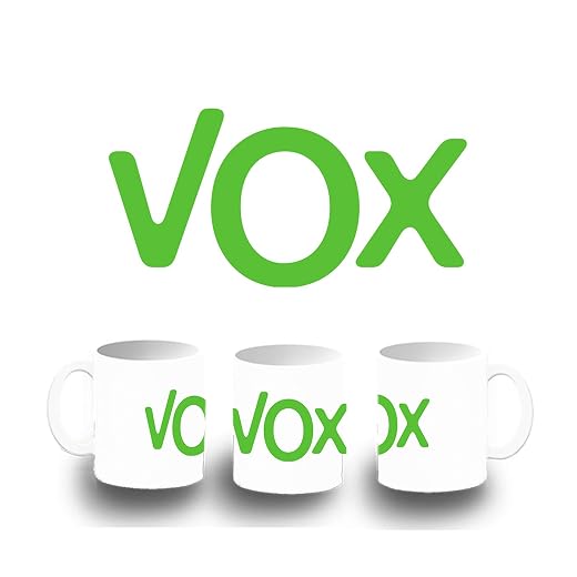 Merchandmania Taza De Plastico Logo Partido Vox Plastic Mug
