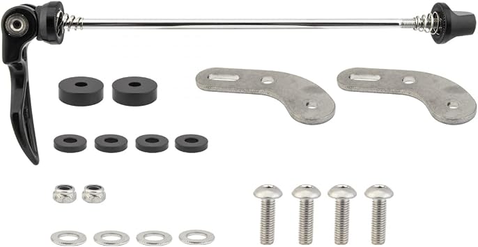 Tubus QR Adapter Set for Large Quick-Release Skewers | Bike Rack Mounting S | bike-racks