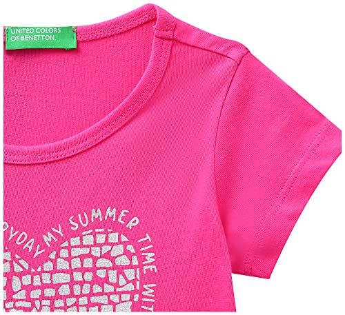 Image of United Colors of Benetton Baby-Girl's Solid Regular Fit T-Shirt