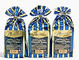 Mascot Pecan Milk Chocolate Caramel Clusters, Individually Wrapped, 3 - 8 oz Foil Bags - Gourmet Nuts and Candies Since 1955