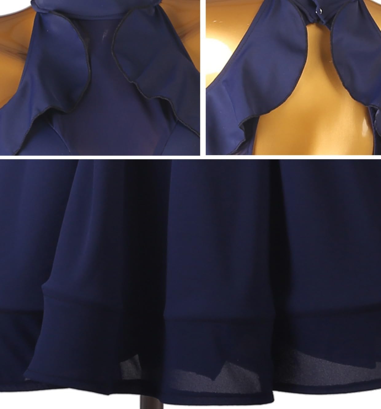 Vestidos de Vals Huecos de Salón para Mujer, Cuello Alto, Mangas Largas, Trajes de Baile, Ropa de Práctica de Flamenco, Vestido de Baile de Salón Moderno, Ropa de Práctica
