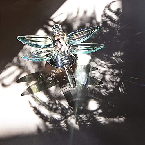 H&D HYALINE & DORA Handmade Crystal Butterfly and Dragonfly Figurine #TOP29