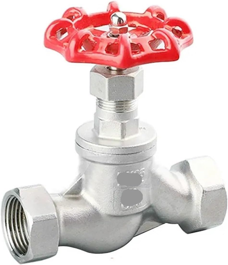 Two-way 304 stainless steel S-type globe valve SJ11W-16P internal thread throttle valve G1/2"" G3/4"" G1""(Size:1), Female