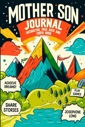 Image of Mother Son journal: Interactive pass back and forth book to build strong bonds and memories (Unique Gift for Mom and Son)
