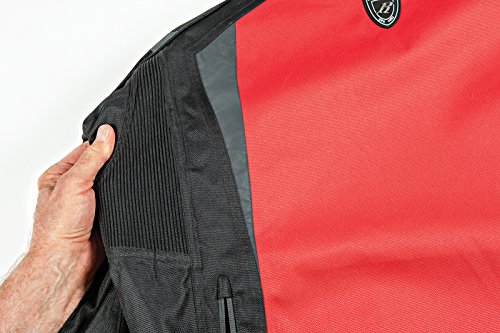 Joe Rocket - 1651-5004 Atomic Men's 5.0 Textile Motorcycle Jacket (Black, Large) #TOP5