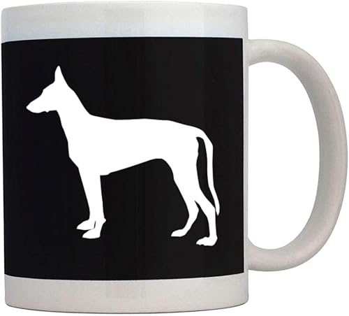 Teeburon Podenco Canario Shape Mug