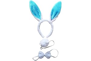 Captivating Blue Bunny Costume Ensemble: Unveiling the Enchanted World of Imagination