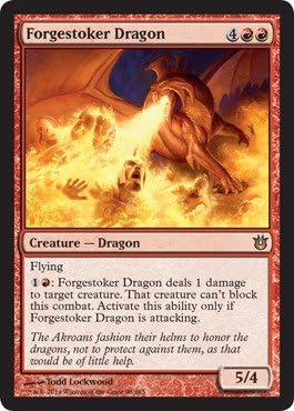 Magic The Gathering - Forgestoker Dragon (98/165) - Born of The Gods