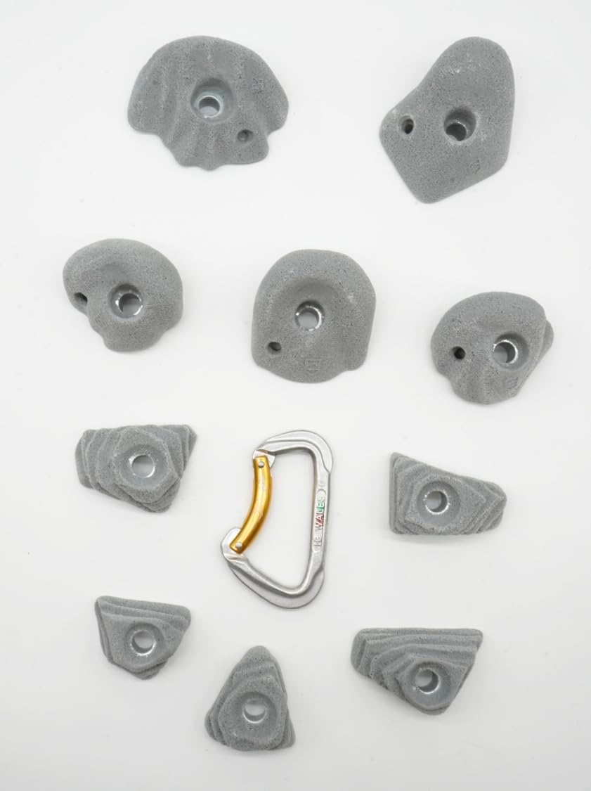 Rock Climbing Holds Jugs and Feet Easy to Grab Bouldering Home Climbing Wall Gym Holds