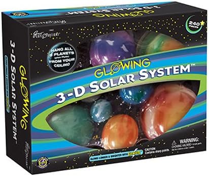 3-D Solar System (Package may vary), Black