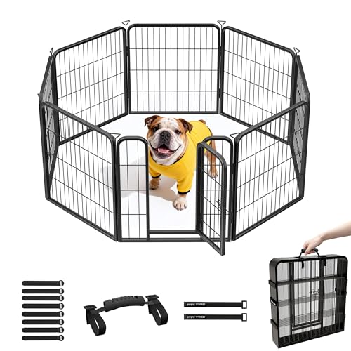 Pvpy Yvrd Dog Playpen for Indoor & Outdoor Use