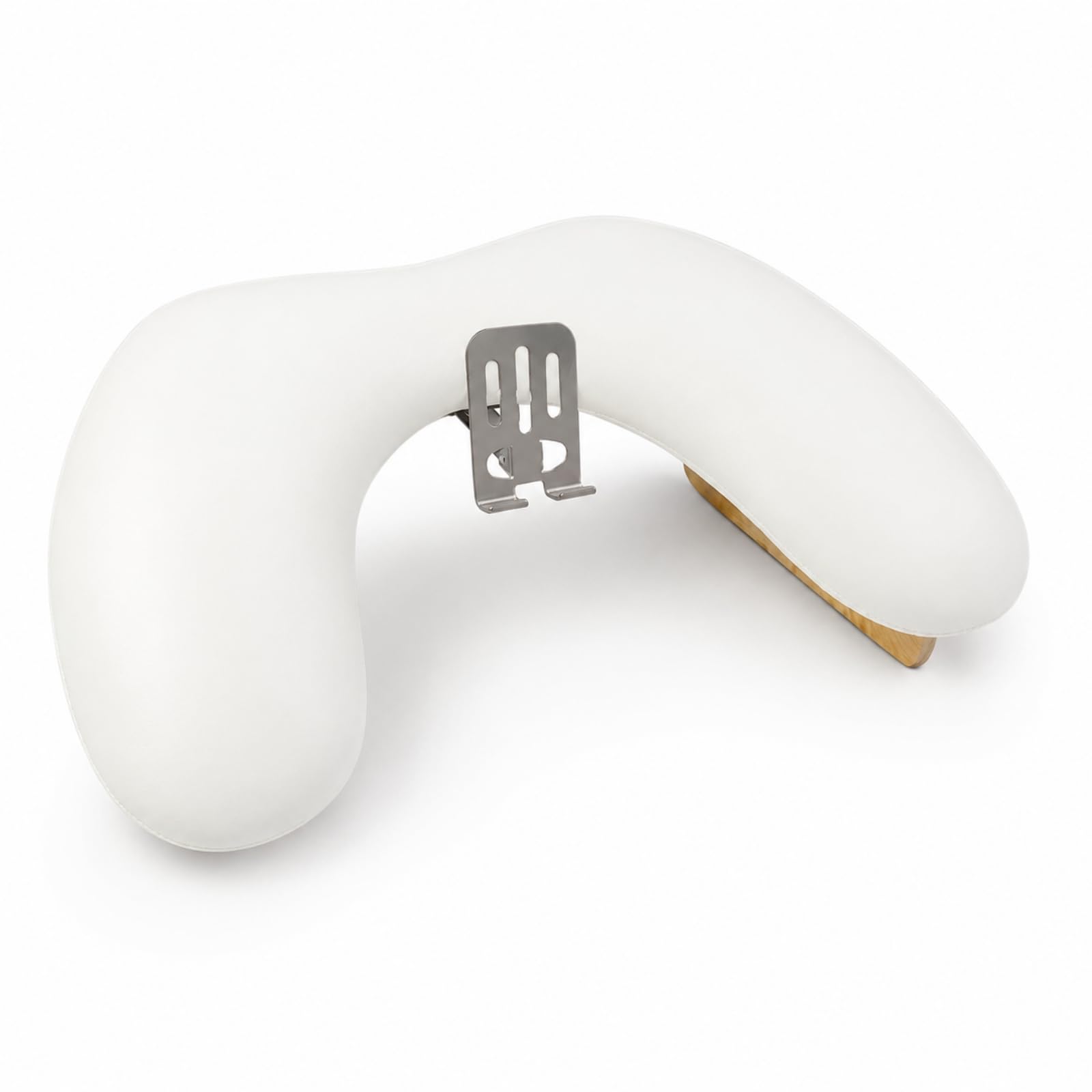 Reposa con Patas smontables Ergonómico Reposa en Forma Semicircular Ligero Reposabrazos para Manicuras, Eniastas Art,