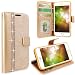 iPhone 7 Plus Case, iPhone 8 Plus Case, Cellularvilla [Diamond] Embossed Flower Pu Leather Wallet [Card Slot] [Stand Feature] Protective Folio Cover For Apple iPhone 7 Plus 2016 / iPhone 8 Plus 2017