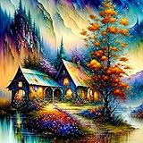 💗Matériaux de Haute Qualité : Les peintures sur toile sont fabriquées à partir de toile de coton de qualité supérieure et d'encres pigmentées haute densité.