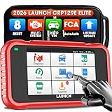 LAUNCH CRP129E V3.0 OBD2 Diagnosis en Español con Sistema de Motor ABS SRS Transmisión y 12 Servicios de Reinicio Reset de Aceite FAP EPB SAS OBD 2 Scaner CANFD y DOIP