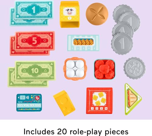 image for Fisher-Price Toddler Learning Toy Laugh & Learn Count & Shop Cash Regi