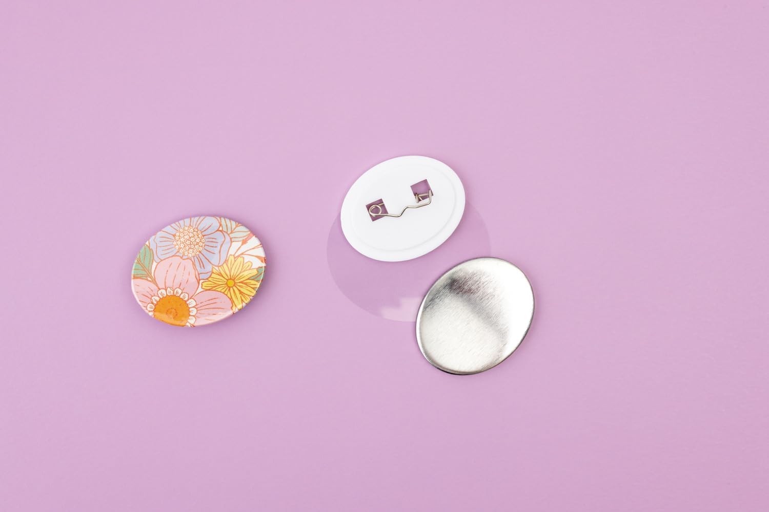 We R Memory Keepers Button Press Insert Oval, Make DIY Oval Buttons, Perfect for Backpacks, Purses, Bags, and More, Use with Favorite Fabrics, Papers, Stickers, Crafting, Scrapbooking