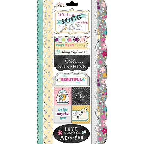 Rhapsody Bop Cardstock Stickers-Rhapsody