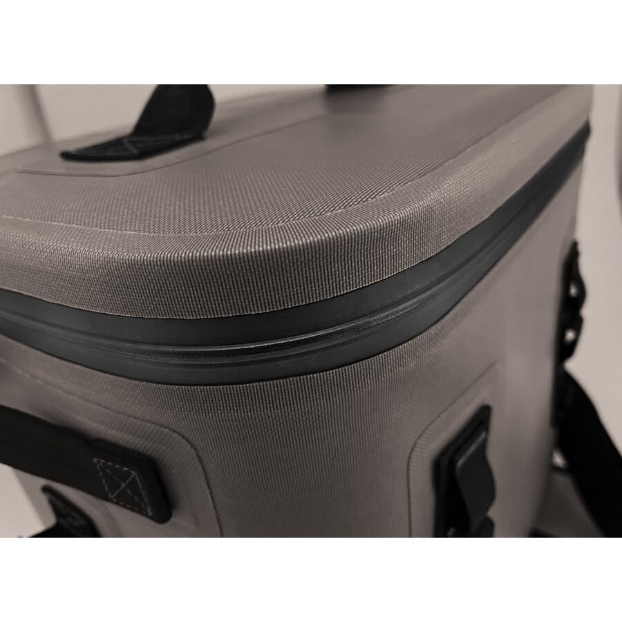 Borsa Termica a Tenuta Stagna 14L | Borsa Frigo Impermeabile, Cerniera Ermetica, Isolamento Alta Densità, Per Campeggio, Spiaggia, Picnic e Viaggi, 34x27x29cm