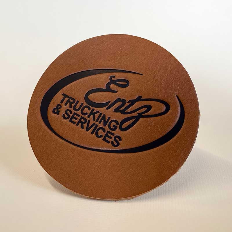Custom Leather Patches for Clothing – Personalized Leather Labels for Jackets, Hats, Jeans, and Bags – Genuine Leather Logo Patches with Embossing, Engraving, and Stitching Options image 5