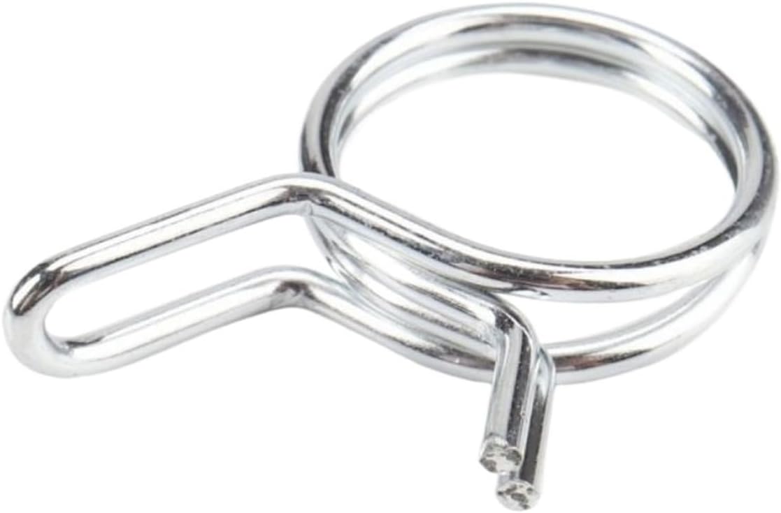 10Pcs 5mm-30mm Tube Hose Clamps Fuel Line Hose Tubing Spring Clips Clamps Kit Elastic Sealing Steel Buckle Water Pipe Hoop Set