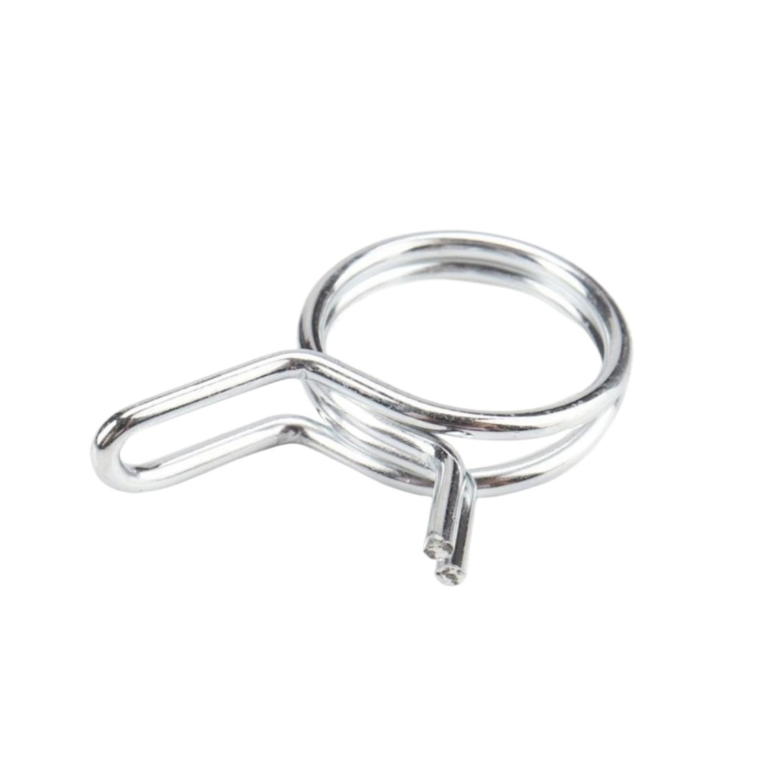 10 Uds. Abrazaderas de manguera de tubo de 5mm-30mm tubo flexible de combustible Clips de resorte Kit de abrazaderas hebilla de acero de sellado elástico juego de aro for tubo de agua(28mm)