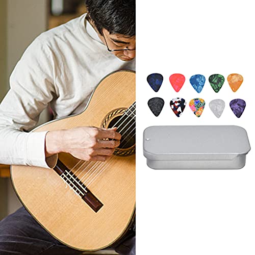 Fupei Médiators de Guitare, légers et Portables Cosmic Star Sky Pattern Colorful Retro Boost Bass Picks de Basse pour… - Les Beatles, Paul McCartney, John Lennon, RIngo Starr, George Harrison Fupei Médiators de Guitare, légers et Portables Cosmic Star Sky Pattern Colorful Retro Boost Bass Picks de Basse pour… – Image 7