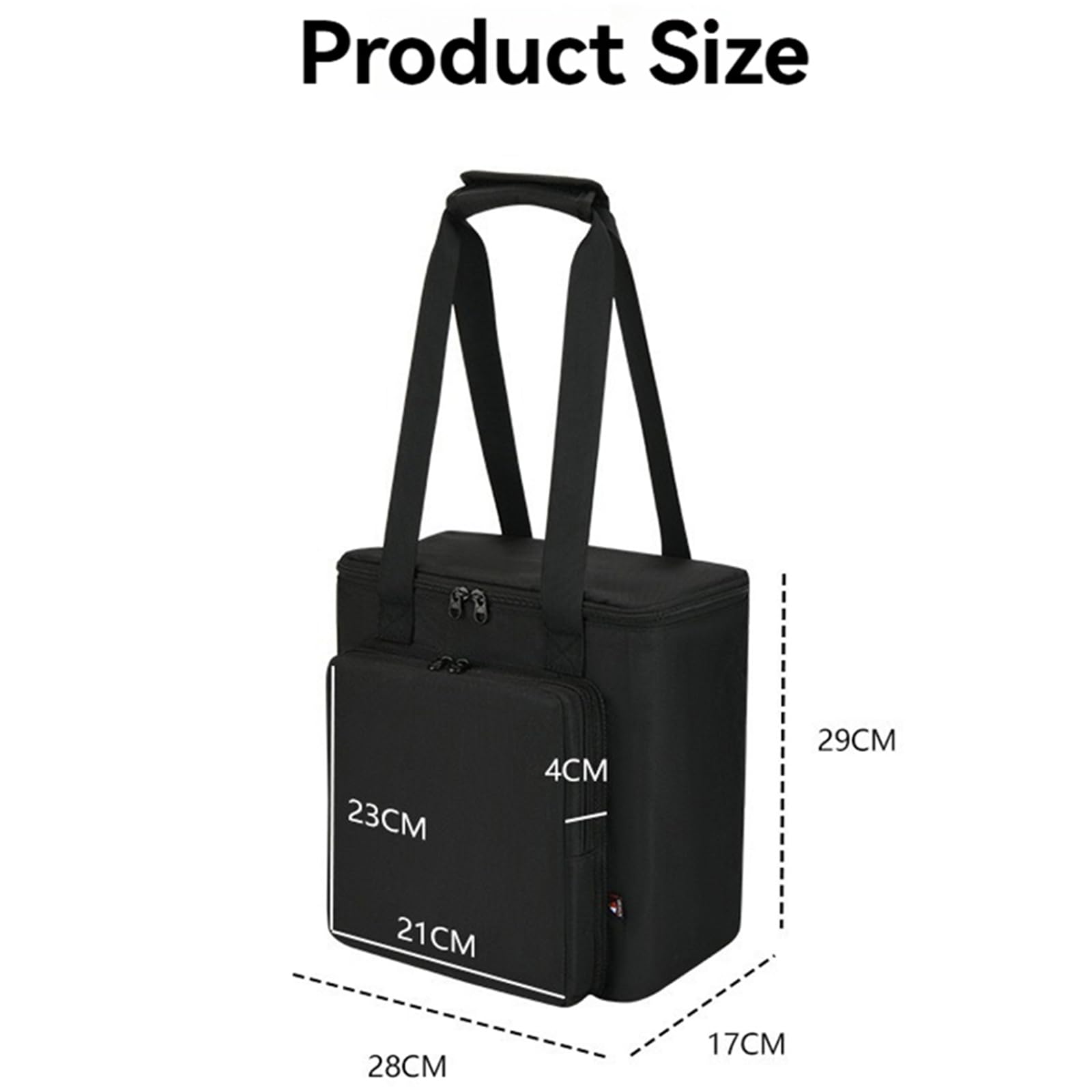 Funda de transporte de viaje compatible con amplificador de guitarra eléctrica Fender Frontman 10G, bolsa de almacenamiento con asa acolchada con bolsillo frontal organizador bolsa de