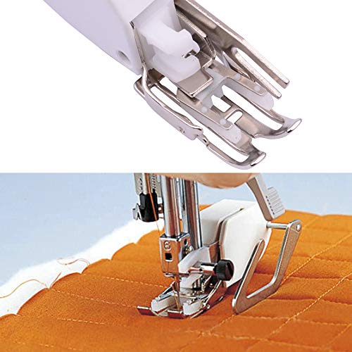 Denaly Even Feed Walking Foot With Adjustable Quilt Guide Low Shank Sewing Machine Presser Foot Compatible With Brother Singer Elna Janome (Newhome) Domestic Sewing Machine #TOP1
