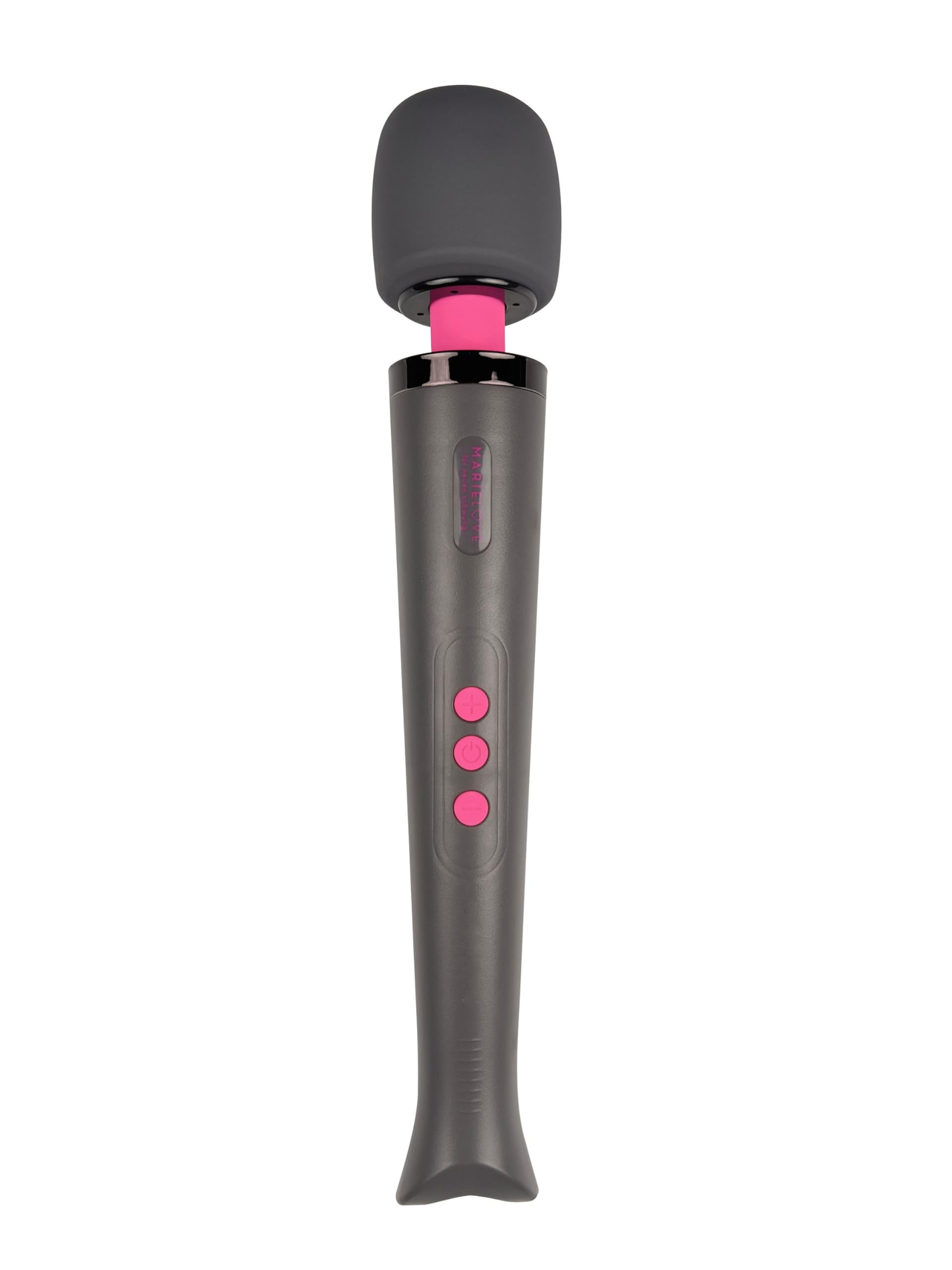 MARIELOVE Magic Wand Massagestab – Kabelloser Hochleistungs-Massager | Starke Vibration & 20 Stufen | Flexibler Kopf & Hautfreundliches Silikon | Wiederaufladbar & Leise | Ideal für Muskelentspannung