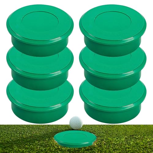 Cache-trou de golf étanche pour éviter l'eau dans les trous de putting green sur gazon
