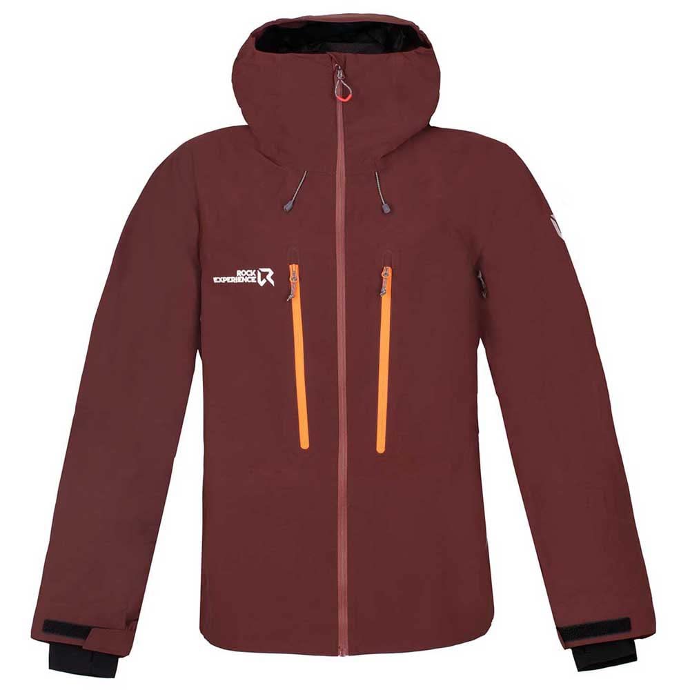 Rock Experience REMJ08462 SCANDIA EVO Jacket Women's 0413 BITTER CHOCOLATE+0630 FLAME S
