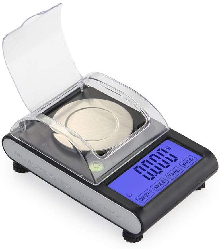 Digital Electronic Scale 0.001g Precision Touch LCD Digital Jewelry Diamond Scale Laboratory PCS Counting Weight Balance