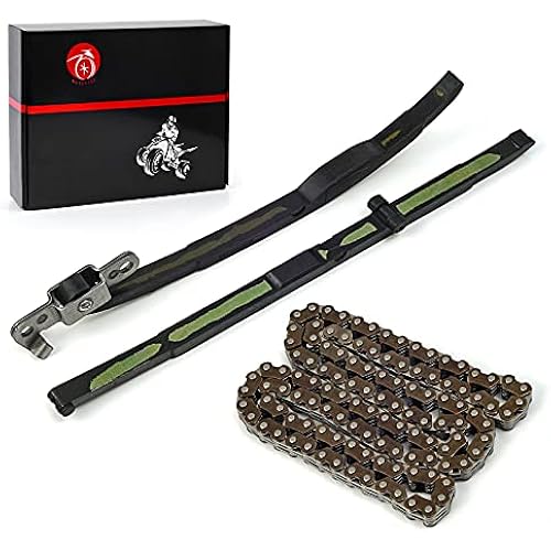 MOTO1988 Engine Cam Timing Chain and Guides Damper For Yamaha YFZ450 2004-2009 2012-2013 YFZ450X 2008 WR450F 2003-2006 YZ450F 2003-2005 94591-57118-00