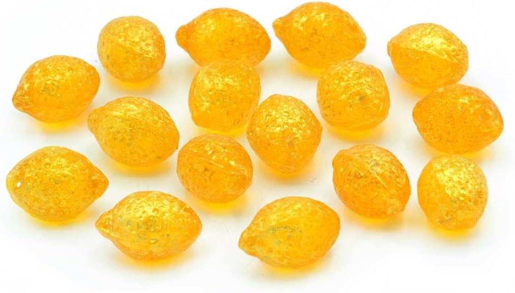 150pcs Lemon Beads 14 x 10 mm, Opaque Green (53320), Bohemia Crystal Glass, Czechia 11164208