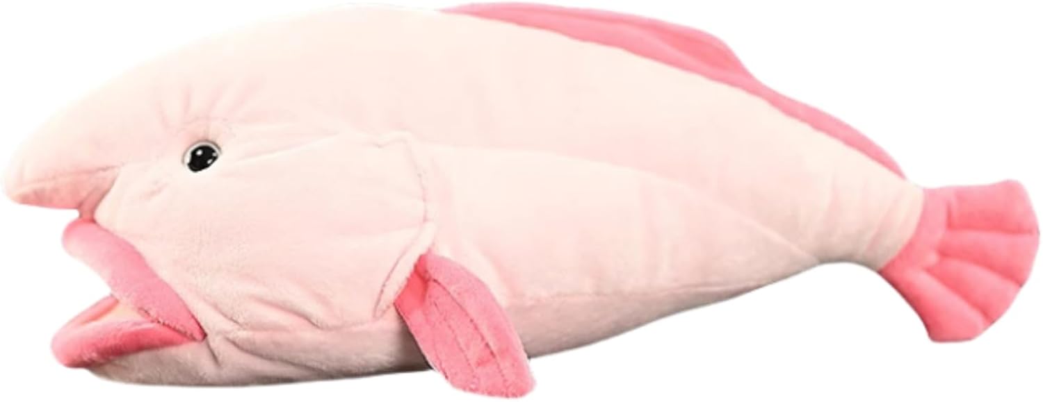 FRANKIEZHOU Realistic Blobfish Stuffed Animal- 13In,Blobfish Plush Toy Soft Toy,Girl Toys,Gifts for Kids, Home Decor,Hugging Toy