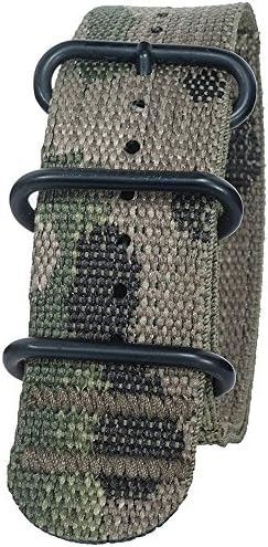 Bertucci DX3 B-147B 26mm Camo/Black ION 2-Ply Multicam w/Nano Nylon Watch Band image 2