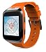 Produktbild MYKRONOZ KRZESPLASH2-ORANGE-BLACK Smartuhr IP66 (Anrufe, SMS, Schrittzähler, Schlafmessung, Herzfrequenz, iOS/Android) schwarz/orange