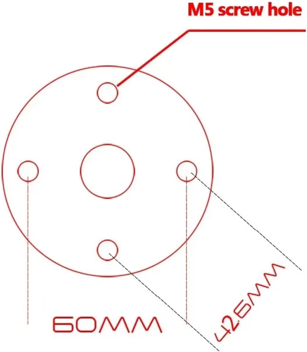 DC Permanent Magnet Motor 12V 300W 3600rpm/24V 500W 7000rpm, High-Power CW CCW Dual Bearing Motor(Only Motor,12V 300W3600rpm)