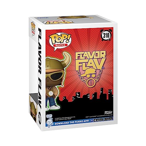 Funko POP! Rocks: Flavor Flav, Collectable Vinyl Figure, Gift Idea, Official Merchandise, Toys for Kids & Adults, Music Fans - Image 3