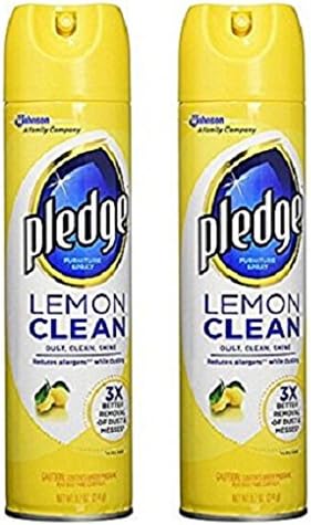 2-Pack Pledge Lemon Clean Furniture Spray
