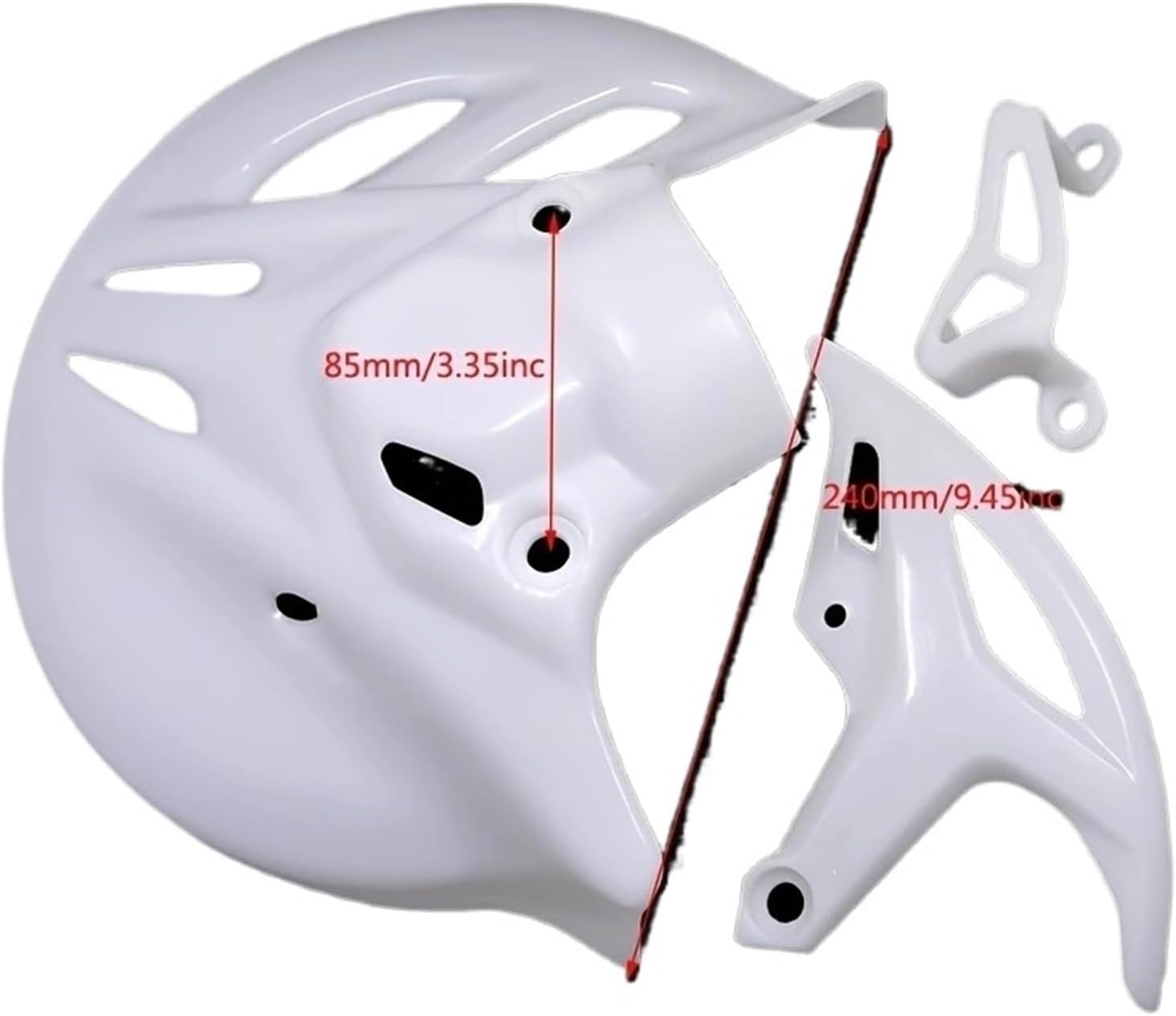 ホンダダートバイク250f XR 250 450X CRF450Rフロントブレーキディスクロータープロテクタープレートリアキャリパー