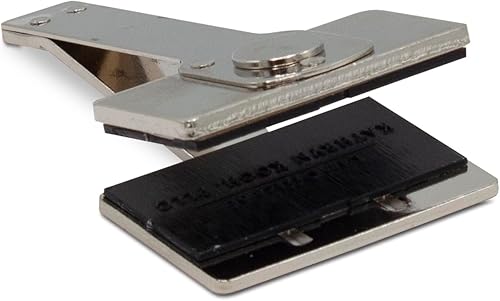 Miniatura 10 de Hampton Studios Inserto en relieve con logotipo personalizado, grabado redondo de papel personalizado de 1-58 pulgadas (1.625 pulgadas) (solo