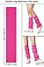 Leg Warmers - Fashion Knit Neon Leg Warmers for Women 80s Sports Party Yoga Accessories, Hot Pink