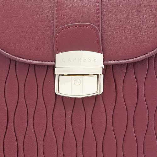 Image of Caprese Shelbee Casual Backpack, Medium | Quilted Backpack for Women with Buckle Lock, Adjustable Shoulder Strap & Back Zip Closure | For Everyday Outings, College and Travel