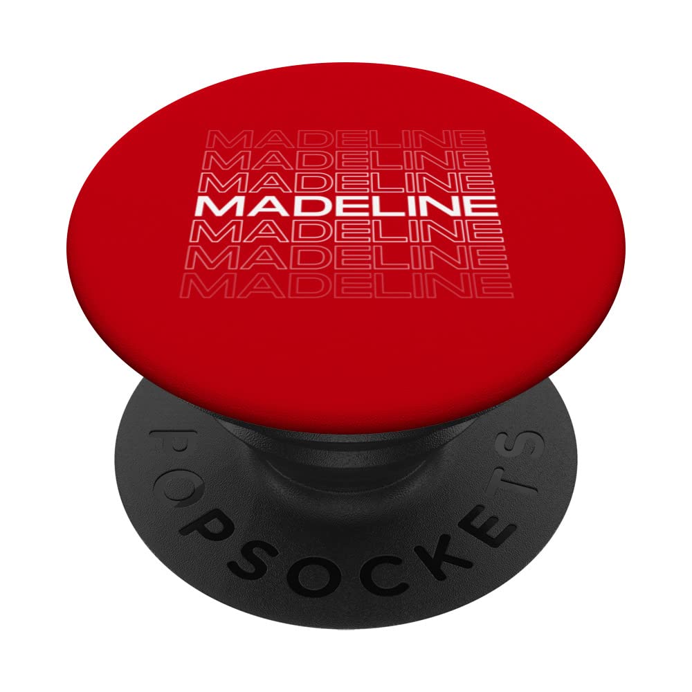 Madeline gift idea for girls first given name Madeline PopSockets Swappable PopGrip