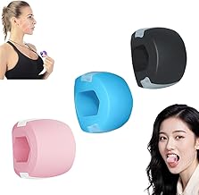 MIR Jaw Toner, Facial Fitness Ball, Face Line, Trainer, Jaw Toner, Face Slimming, Squirting, Exercise Equipment, Set of 3