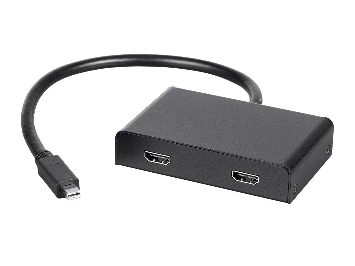 Concentrador Mini DisplayPort 1.2 a HDMI Monoprice de 2 Puertos MST 7