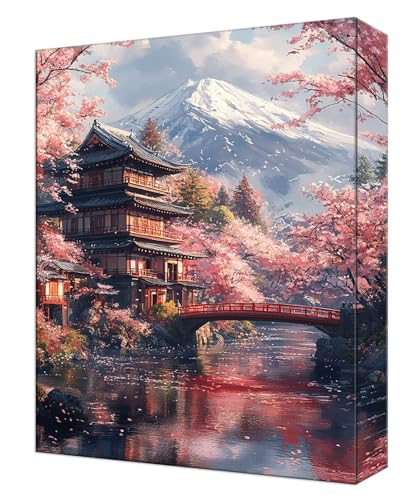 Peinture par Numéro Japon Pont : le cadeau femme idéal pour passionnées de DIY