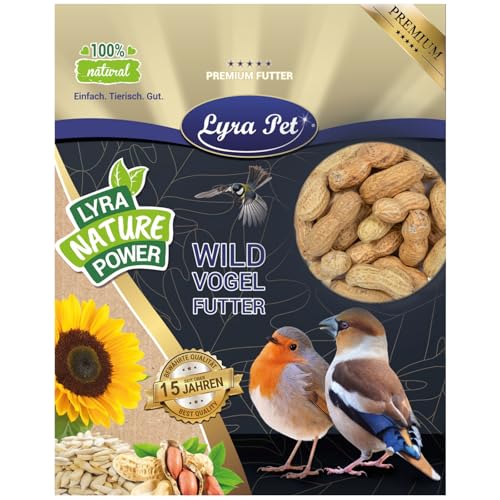 Lyra Pet 10 kg cacahuètes en coque – Aliment pour oiseaux